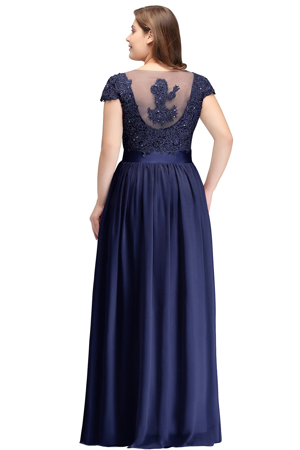 Elegant Sleeveless Gown for Wedding Party