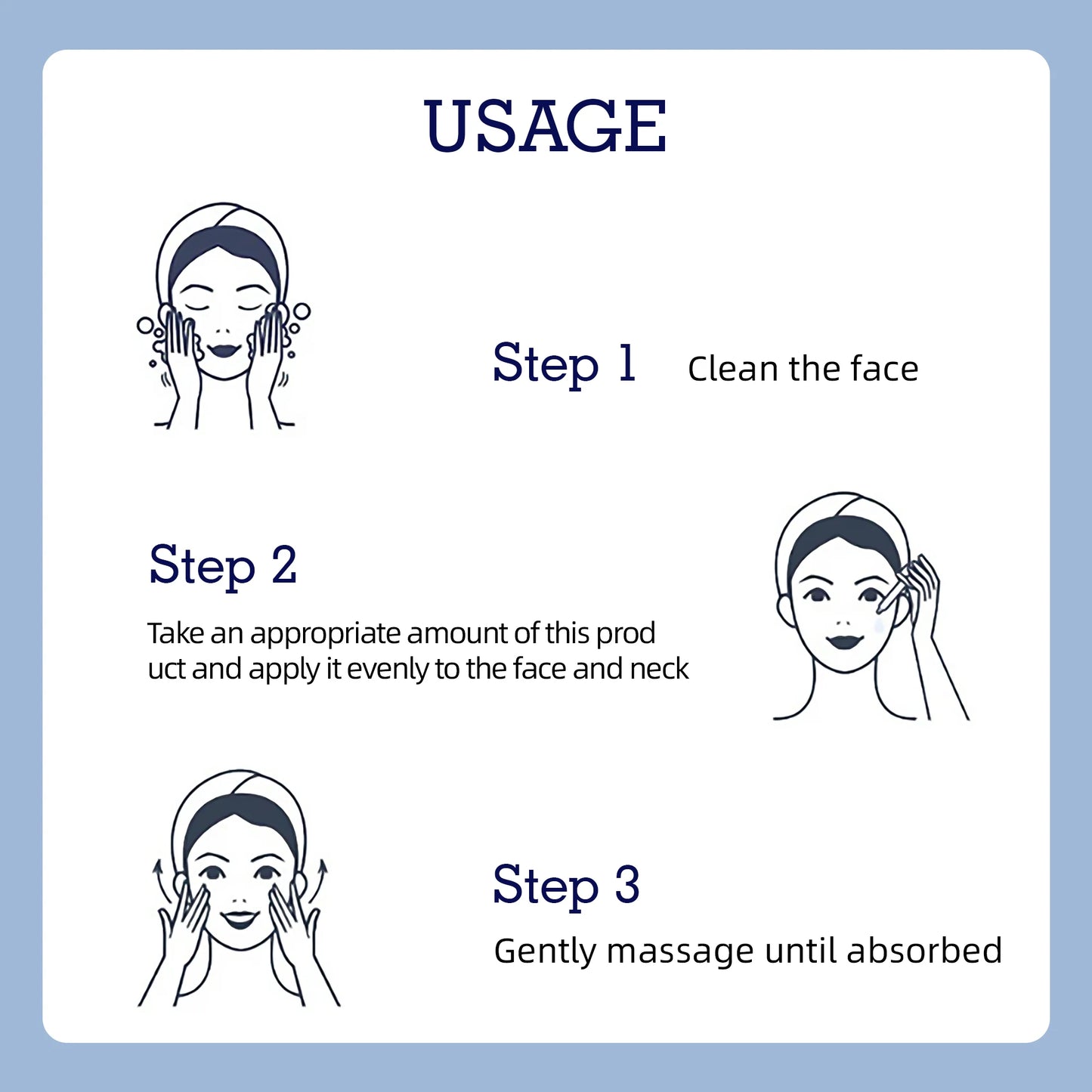 Sefralls Hyaluronic Acid VC Essence Set of 3 x 30ml Skin Serums