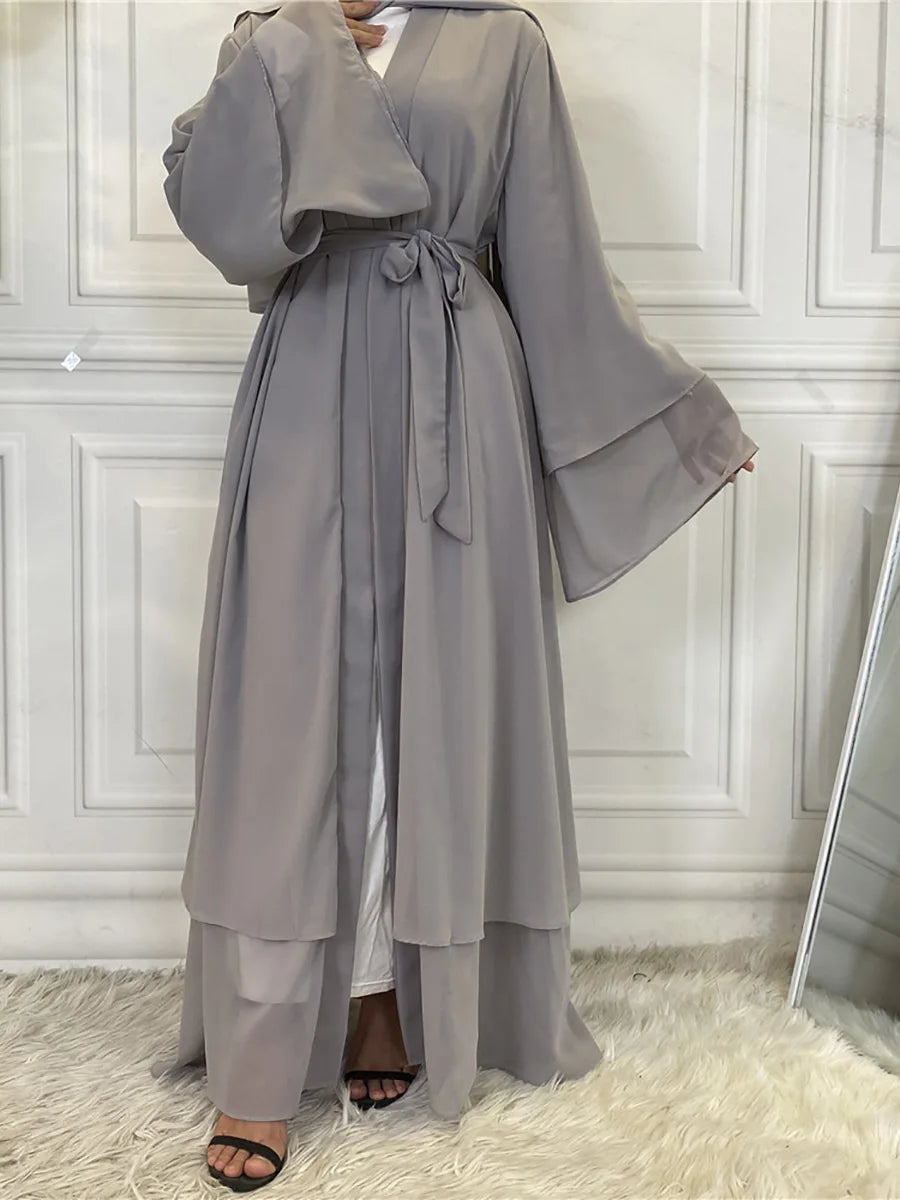 Dubai Fashion Muslim Abaya with Belt