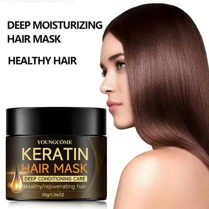 Keratin Hair Mask – Restores Shine, Softness & Smoothness