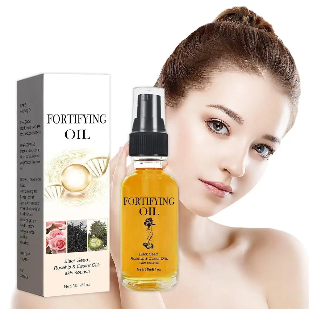 Rosehip, Black Seed & Castor Oil Face Serum 100% Natural 30ml