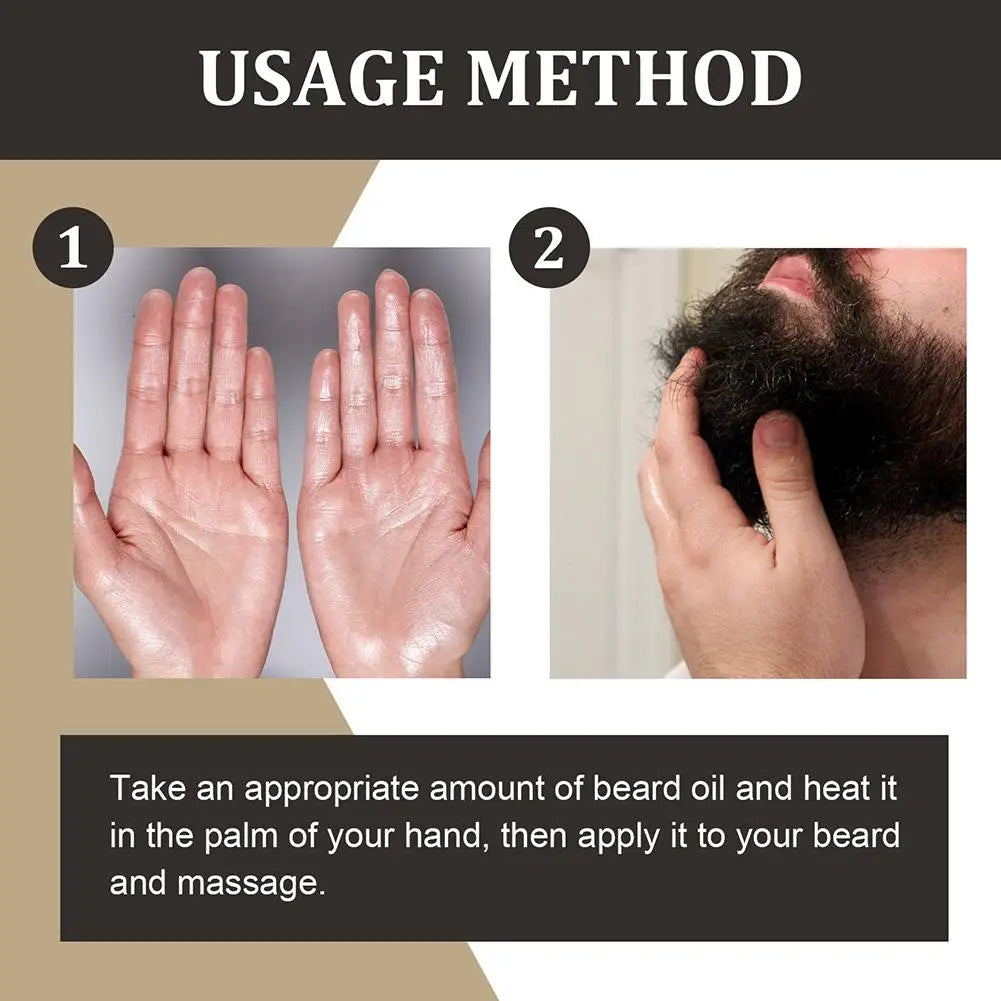 Natural Beard Growth Oil for Men 30ml