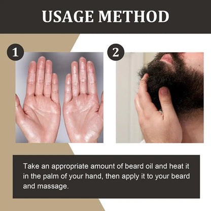 Natural Beard Growth Oil for Men 30ml
