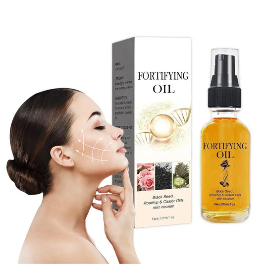 Rosehip, Black Seed & Castor Oil Face Serum 100% Natural 30ml