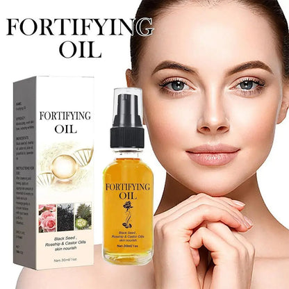 Rosehip, Black Seed & Castor Oil Face Serum 100% Natural 30ml