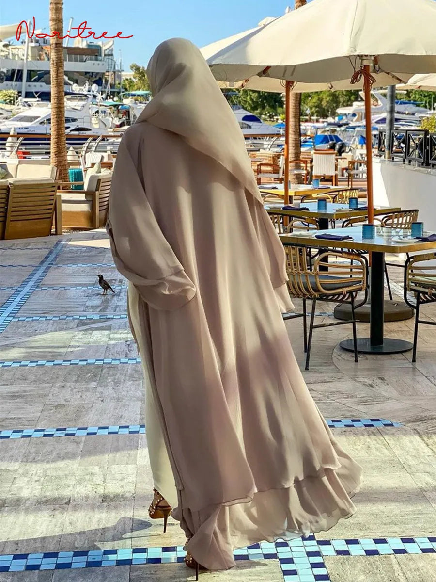 Dubai Fashion Muslim Abaya with Belt