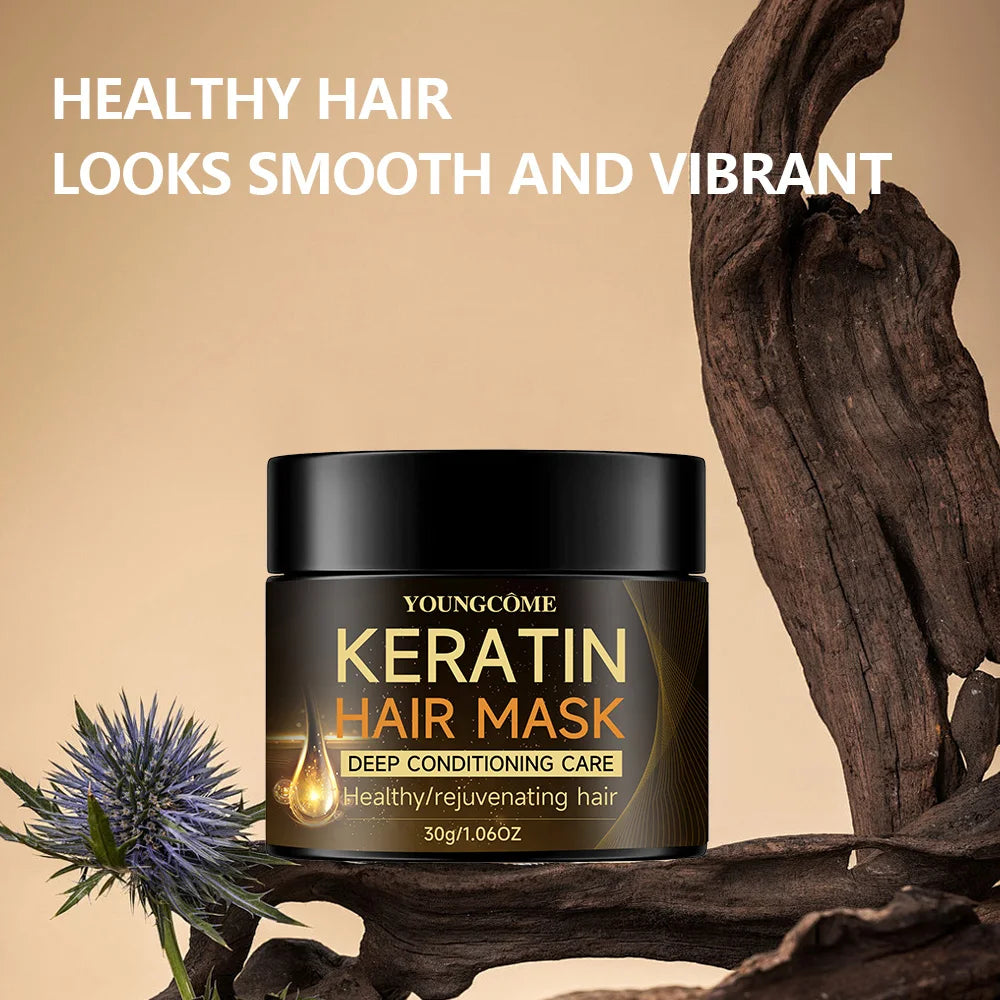 Keratin Hair Mask – Restores Shine, Softness & Smoothness