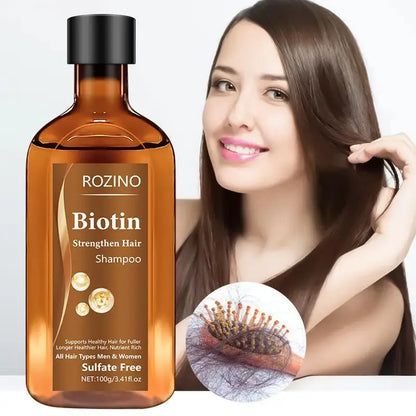 Biotin Hair Growth Shampoo – Anti Hair Loss & Anti-Dandruff Treatment
