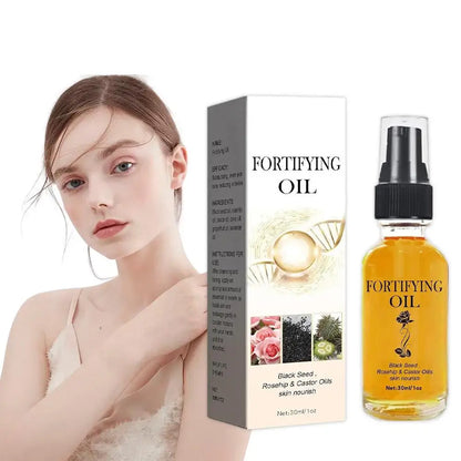 Rosehip, Black Seed & Castor Oil Face Serum 100% Natural 30ml