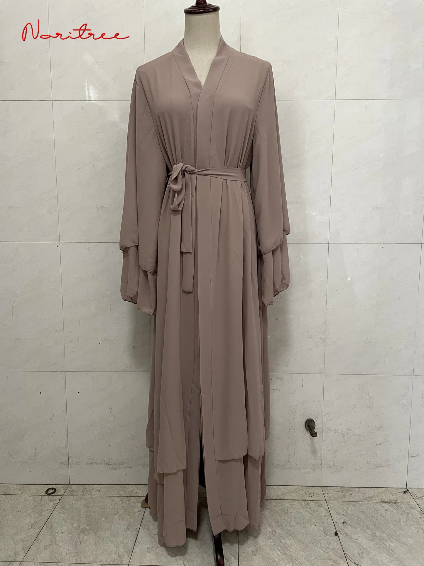 Dubai Fashion Muslim Abaya with Belt