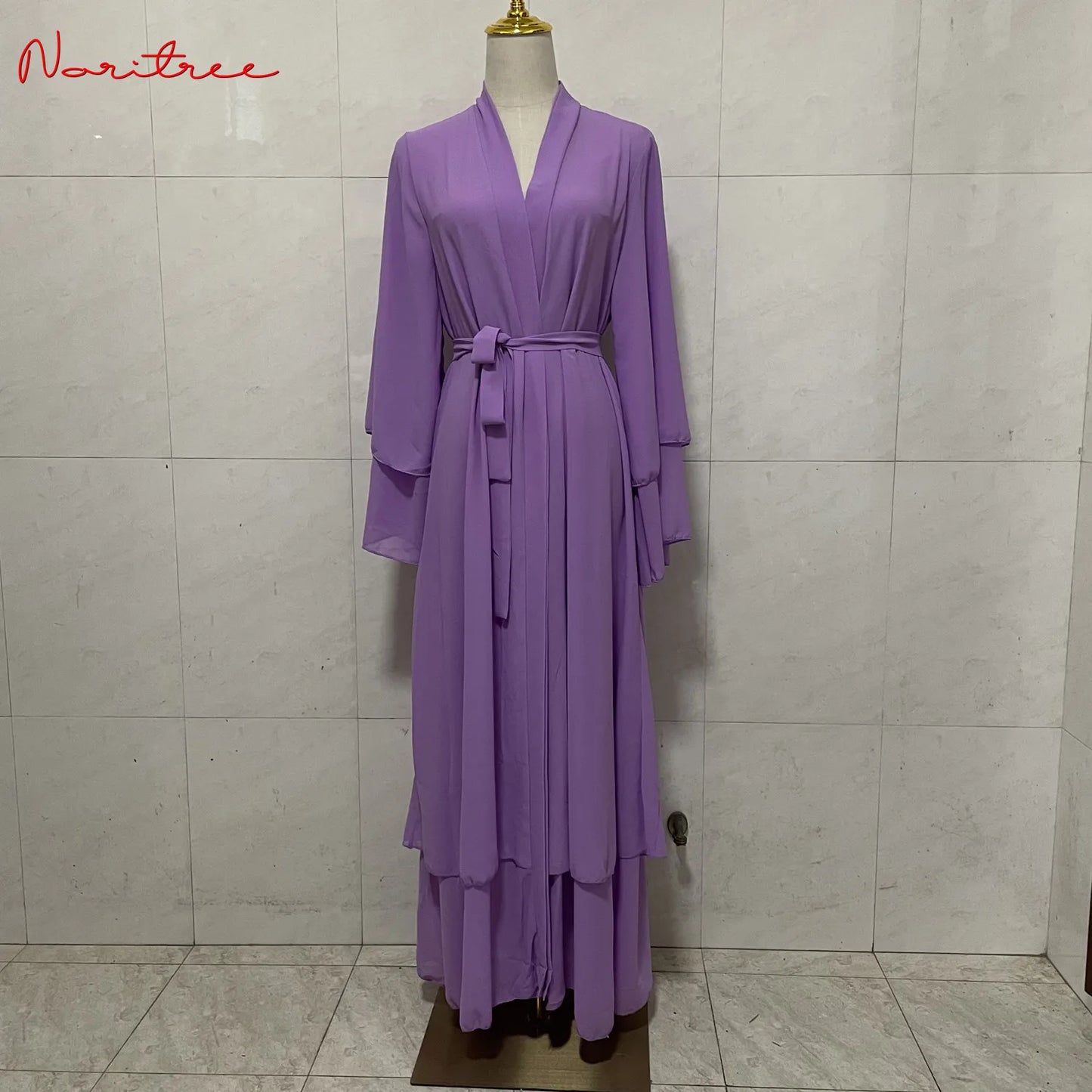 Dubai Fashion Muslim Abaya with Belt