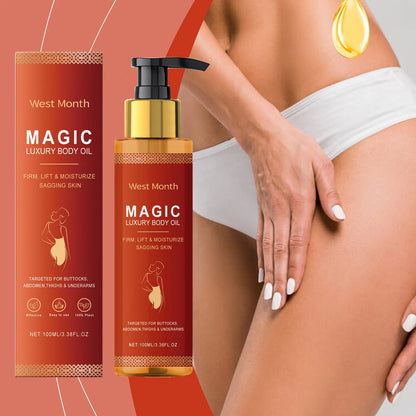 Magic Luxury Massage Oil – Skin Tightening, for Buttocks, Chest, Thighs 100ml
