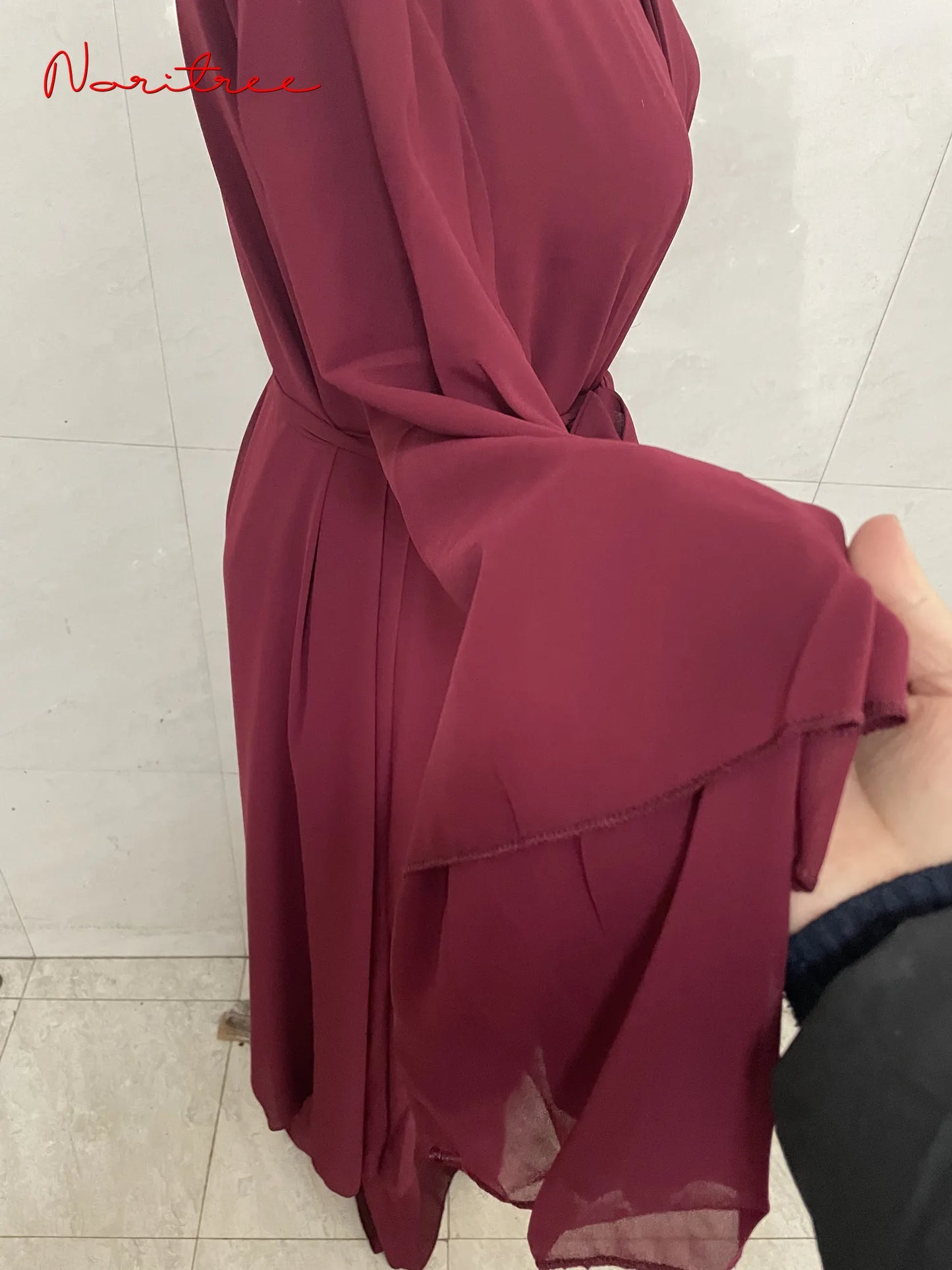 Dubai Fashion Muslim Abaya with Belt